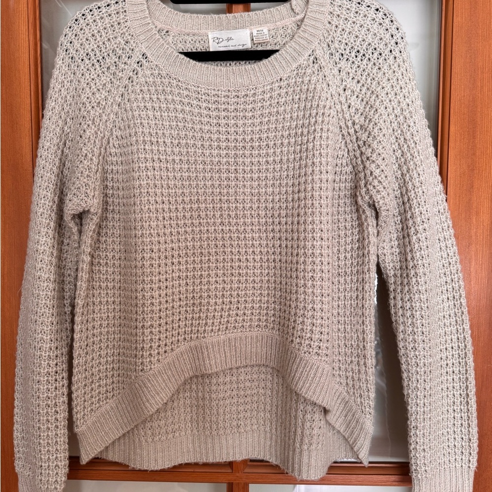 Beige Knit Sweater